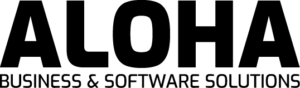 Aloha Logo - Preto